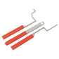 🪟🔧 Kit d'outils 3 pièces pour ouvrir les fenêtres à battants – Crochets et outil de levier pour fenêtres bloquées