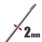 🪟🔧 Kit d'outils 3 pièces pour ouvrir les fenêtres à battants – Crochets et outil de levier pour fenêtres bloquées