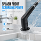 Brosse électrique multifonction à essorage avec poignée extensible
