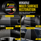 Cire de restauration des plastiques intérieurs de voiture et réparation des rayures