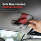 Porte-lunettes de soleil universel portable pour voiture et clip pour carte de ticket