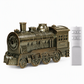 🚂 Diffuseur de train vintage – Anneaux de brume et lumière flamme chaleureuse