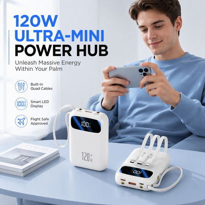 Batterie externe à charge rapide de 120 W