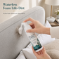 Mousse nettoyante textile sans eau 60 ml et ensemble de serviettes
