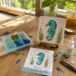 Kit d'art mosaïque océan en verre de mer à faire soi-même