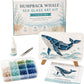 Kit d'art mosaïque océan en verre de mer à faire soi-même