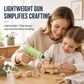 Mini outil de colle chaude sans fil rechargeable