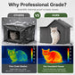 Niche extérieure haut de gamme pour chats errants