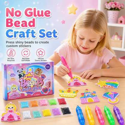 Kit de peinture à points et autocollants DIY pour enfants