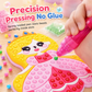 Kit de peinture à points et autocollants DIY pour enfants