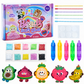 Kit de peinture à points et autocollants DIY pour enfants