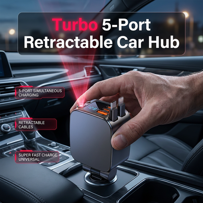 Chargeur de voiture multi-appareils ultra-rapide