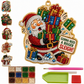 Kit de bricolage pour décoration de Noël à suspendre en perles
