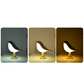 Veilleuse tactile en forme d'oiseau mignon