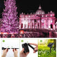 Guirlandes lumineuses décoratives solaires