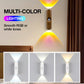 💡50 % DE RÉDUCTION MAINTENANT ! Lampe d'ambiance RGB à détecteur de mouvement magnétique intelligent – Applique murale LED double face, veilleuse sans fil rechargeable pour couloir, chambre, placard et décoration
