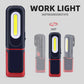 Lampe de travail LED COB rechargeable avec base magnétique