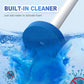 Système de brosse de toilette jetable avec support