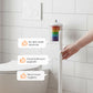 Système de brosse de toilette jetable avec support