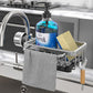 🚰✨Porte-Éponge pour Robinet 🎉PROMO FLASH ! Anti-Rouille, Installation Sans Perçage, Séchage Rapide🧼