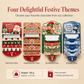 Carte de vœux de Noël détachable
