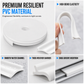 Profilé de gouttière universel en PVC de 25,4 mm pour VR et maisons, étanche, longueur 7,6 m (25 pi)