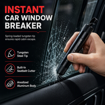 Mini marteau de sécurité portable pour voiture et brise-vitre
