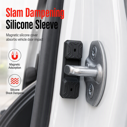 4-Piece Magnetic Car Door Lock Shock-Absorbing Pads
