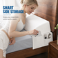 🛏️ 50% DE RÉDUCTION! 🛋️ Coussin combleur d'espace – Avec poche & cale tête de lit ✨