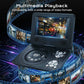 🎬 PROMO FLASH : 50% DE RÉDUCTION ! Lecteur DVD & EVD Portable 7,8 Pouces, Écran Pivotant à 180°, Batterie Rechargeable, Port USB, Sortie TV AV & Jeux Rétro for un Cinéma et Gaming Portables Partout ✨