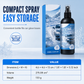 Spray dégivrant et déneigeant pour pare-brise et vitres de voiture en hiver, 100 ml