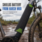 Housse de protection en néoprène pour batterie lithium de vélo électrique, étanche, résistante à la poussière et au froid, pour cadre de vélo électrique