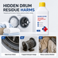 Washing Machine Cleaner and Disinfectant Liquid for Front and Top Load Washers Odor Eliminating and Sanitizing Solution