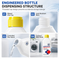 Washing Machine Cleaner and Disinfectant Liquid for Front and Top Load Washers Odor Eliminating and Sanitizing Solution