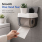 Porte-papier toilette mural sans perçage avec distributeur de mouchoirs et étagère de rangement
