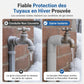 ❄️ Isolation auto-adhésive pour tuyaux en mousse