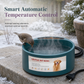 Gamelle chauffante pour chiens, chats et oiseaux, à température constante automatique, pour l'eau et la nourriture, utilisable à l'intérieur comme à l'extérieur.