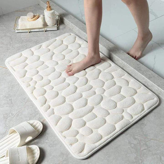 🔥Vente chaude 2023-49% de réduction🔥 Tapis de bain de salle de bain en relief pavé🛀